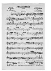 télécharger la partition d'accordéon Promesses (Arrangement : Willy Staquet) (Tango) au format PDF