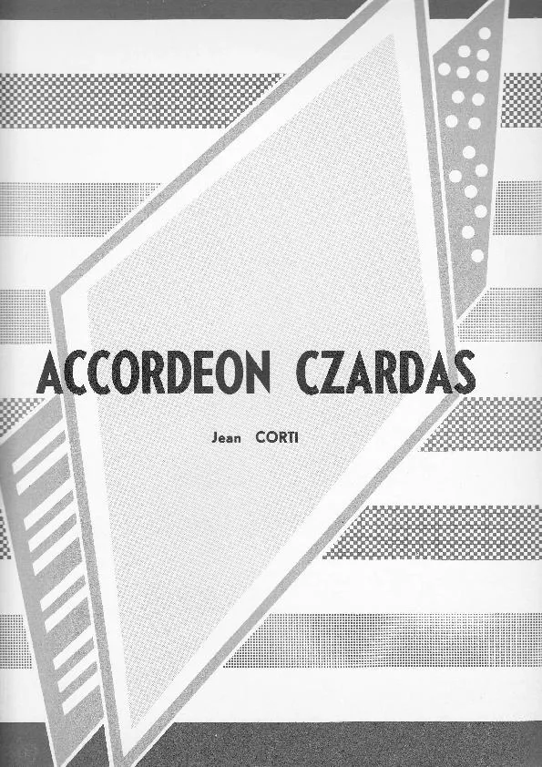 télécharger la partition d'accordéon Accordéon Czardas au format PDF