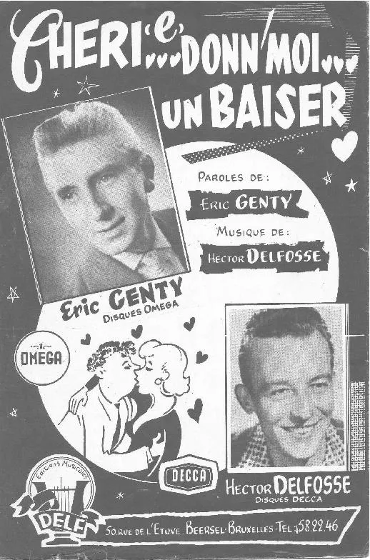 télécharger la partition d'accordéon Chéri(e) Donne-moi un baiser (One Step) au format PDF