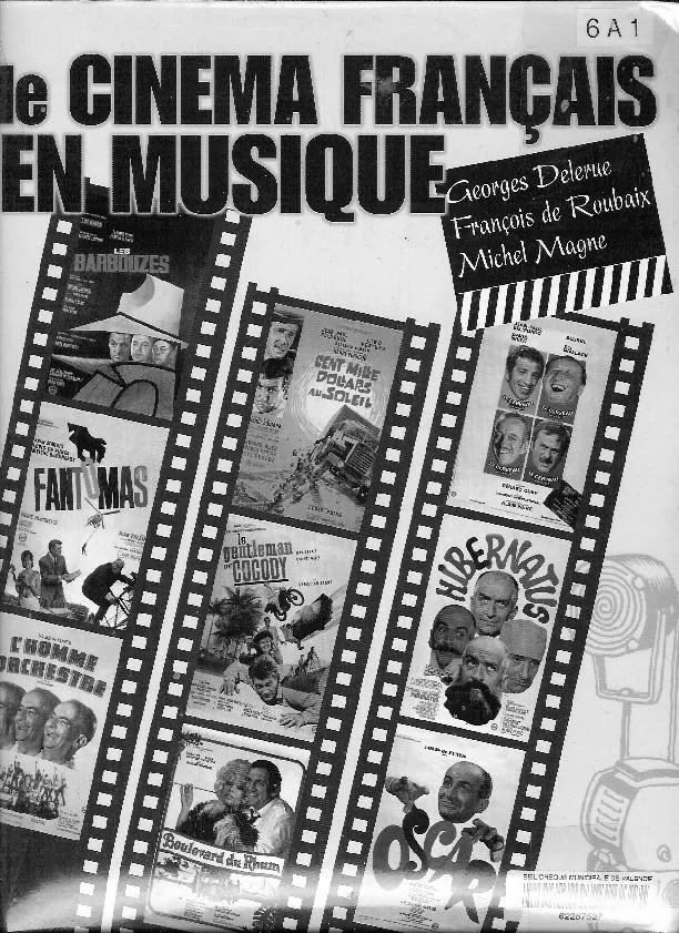 télécharger la partition d'accordéon Le cinéma français en musique (39 Titres) au format PDF