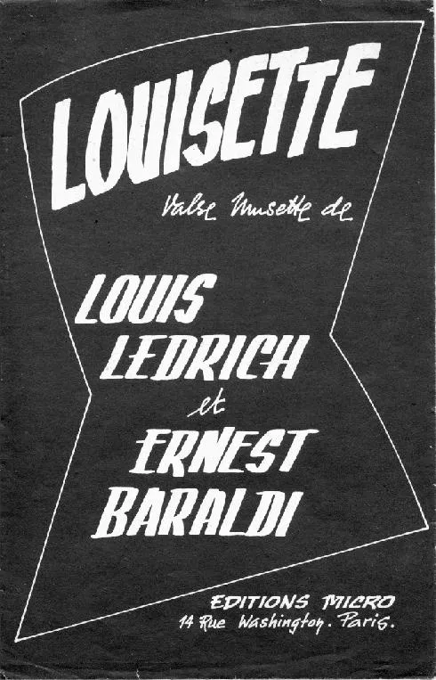 télécharger la partition d'accordéon Louisette (Valse Musette) au format PDF