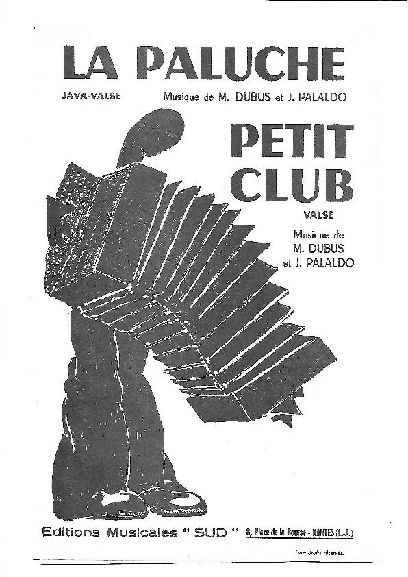 télécharger la partition d'accordéon La paluche (Java Valse) au format PDF