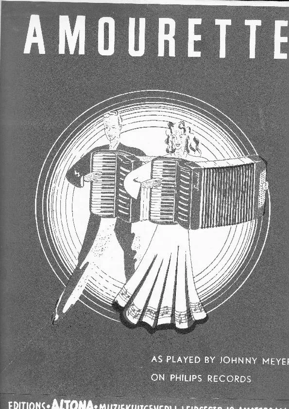 télécharger la partition d'accordéon Amourette (Valse Musette) au format PDF
