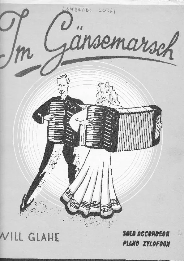 télécharger la partition d'accordéon Im Gänsemarsch (Intermezzo) au format PDF