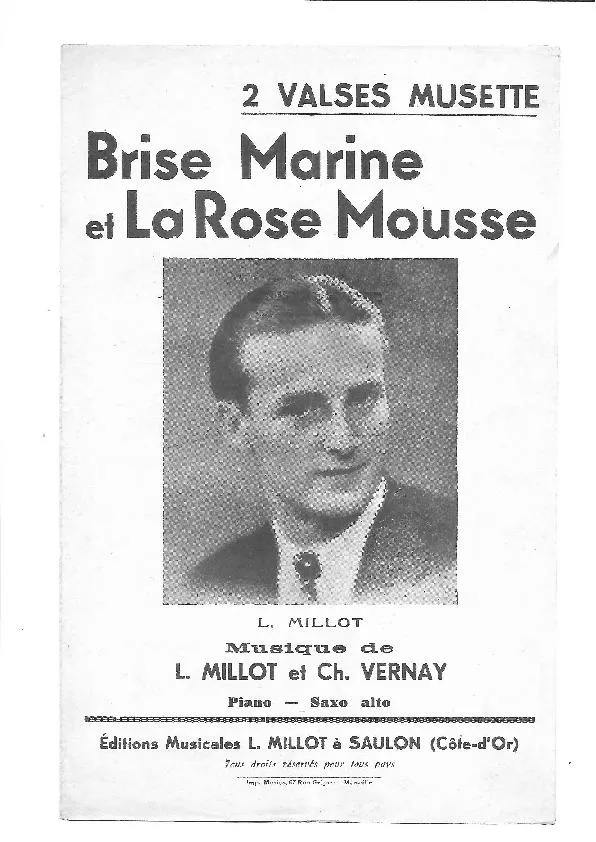télécharger la partition d'accordéon La rose mousse (Valse musette) au format PDF