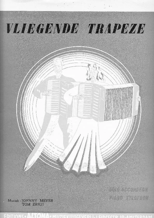 télécharger la partition d'accordéon Vliegende Trapeze au format PDF