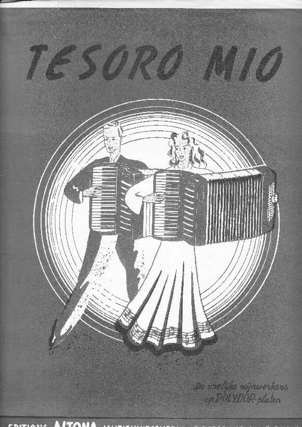 télécharger la partition d'accordéon Tesoro Mio (Arrangement : Addy Kleijngeld) (Valse) au format PDF