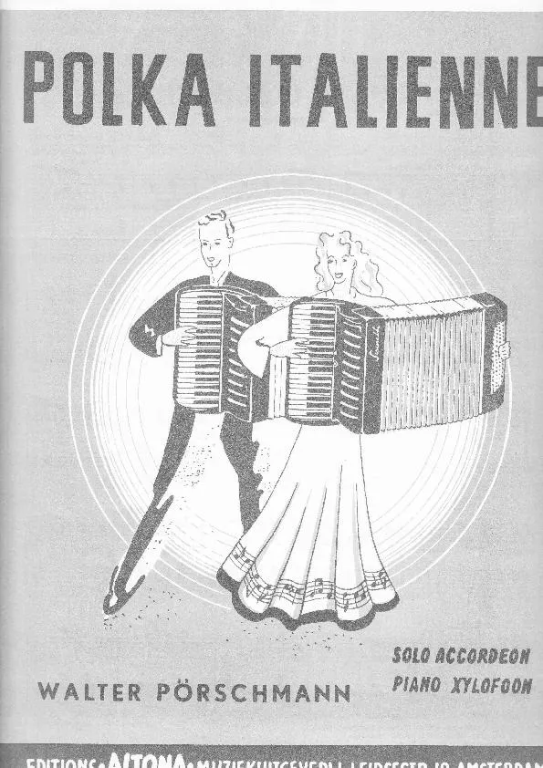 télécharger la partition d'accordéon Polka Italienne (Arrangement : Robert Swing) au format PDF