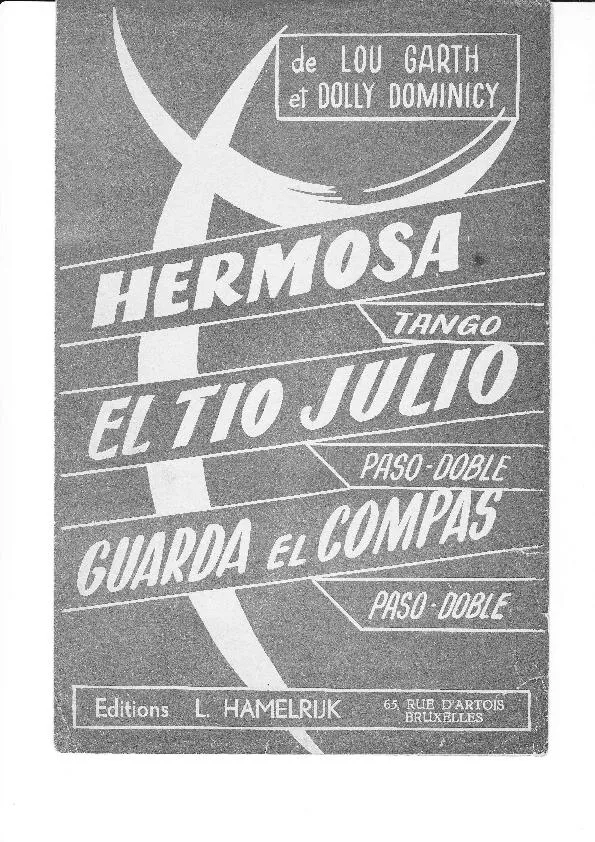 télécharger la partition d'accordéon Hermosa + El tio Julio + Guarda el Compas (3 Titres) au format PDF