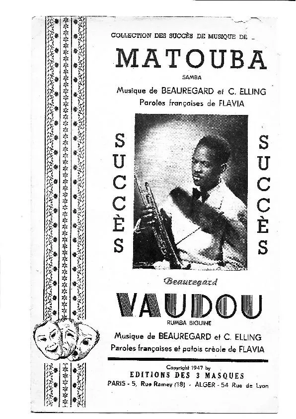 télécharger la partition d'accordéon Vaudou (Rumba Biguine) au format PDF