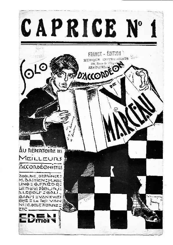 télécharger la partition d'accordéon Caprice n°1 (Polka) au format PDF
