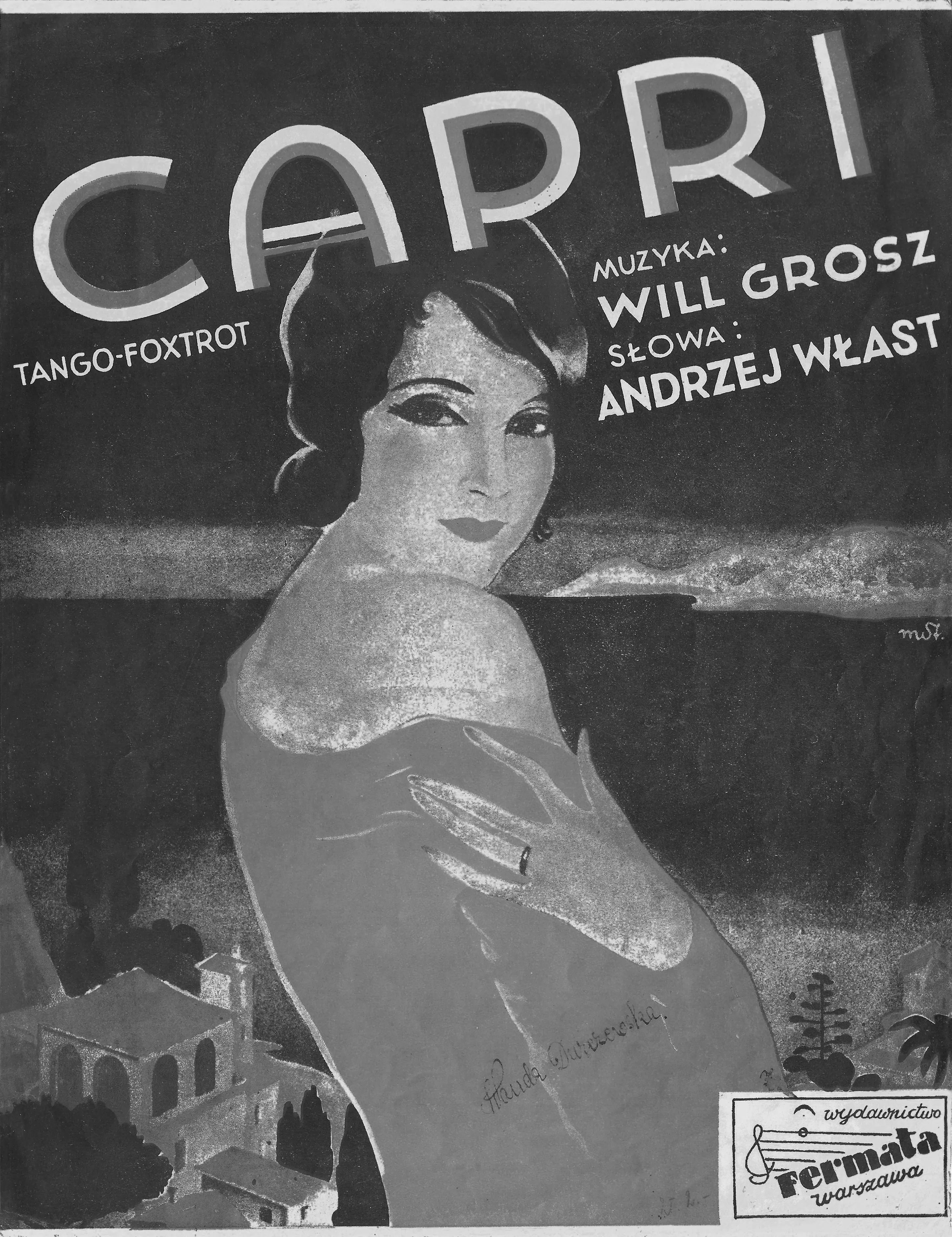 télécharger la partition d'accordéon Capri (Isle of Capri) (Tango / Fox Trot) (Piano) au format PDF