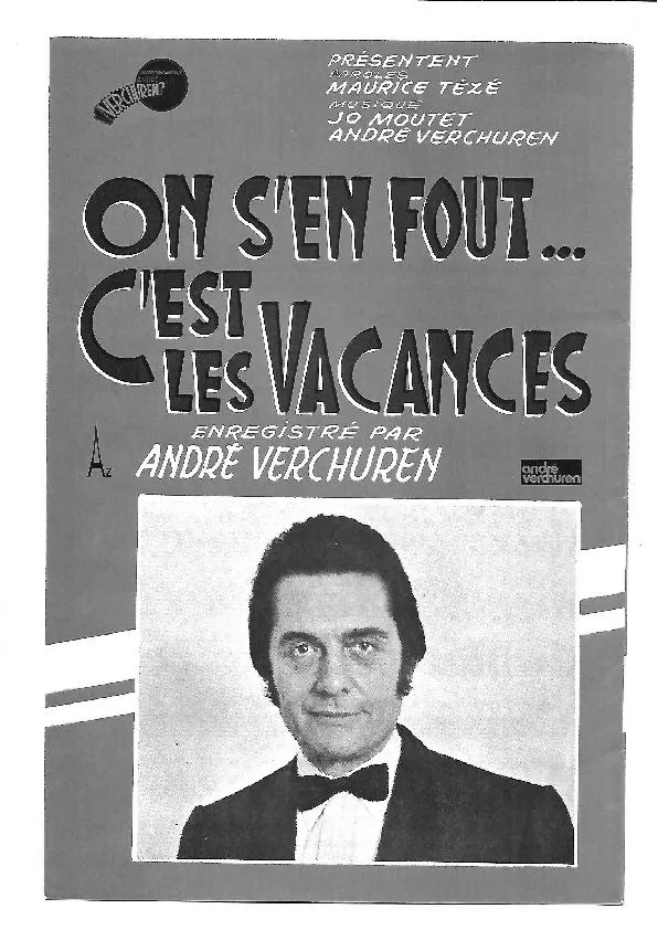télécharger la partition d'accordéon On s'en fout c'est les vacances (Orchestration) (Marche) au format PDF