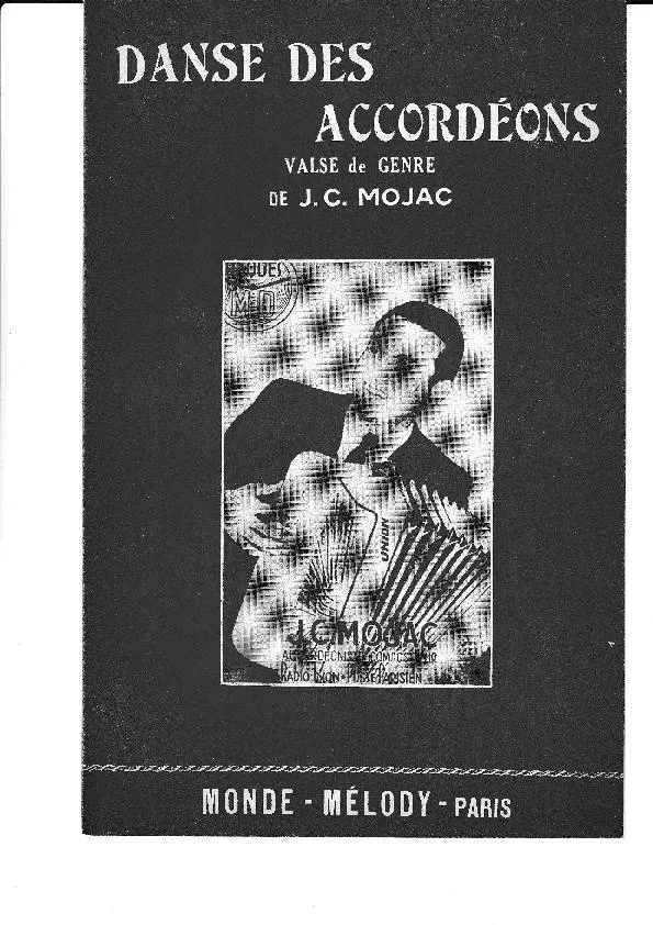 télécharger la partition d'accordéon Danse des Accordéons (Valse de Genre) au format PDF