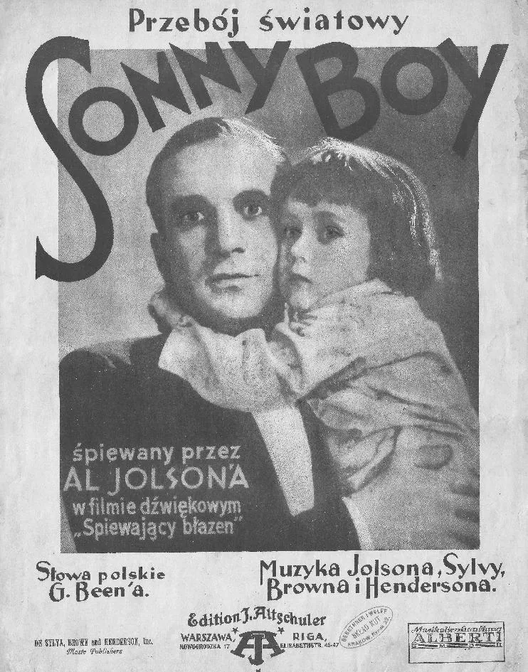 télécharger la partition d'accordéon Sonny Boy au format PDF