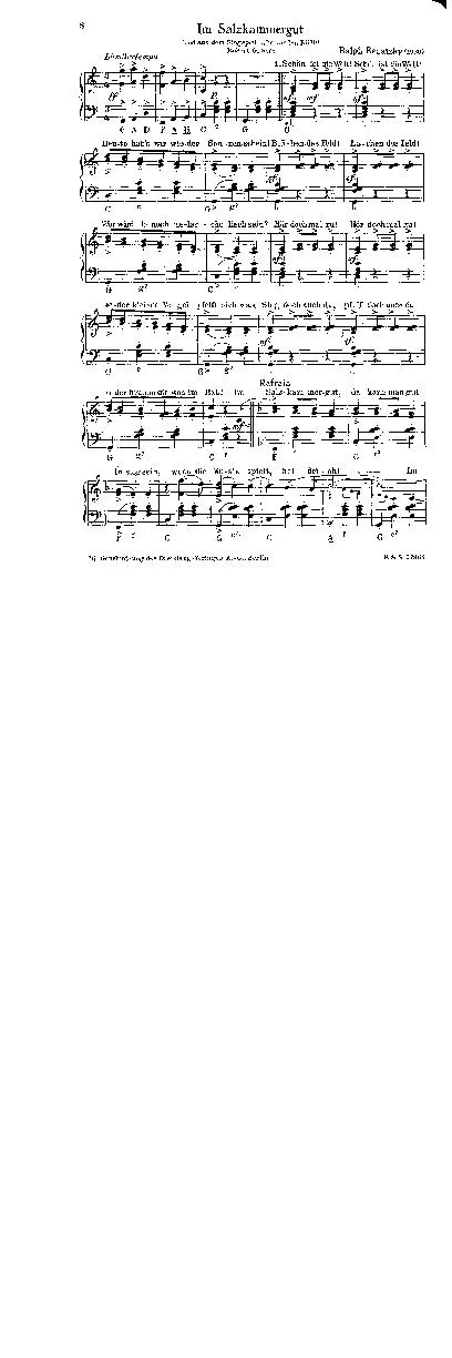 télécharger la partition d'accordéon Im Salzkammergut (Java Mazurka) (Ländler) au format PDF