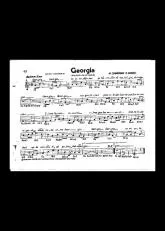 télécharger la partition d'accordéon Georgia  (Georgia On My Mind) au format PDF
