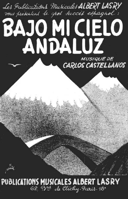 télécharger la partition d'accordéon Bajo mi cielo Andaluz (Orchestration par Albert Lasry) (Paso Doble) au format PDF