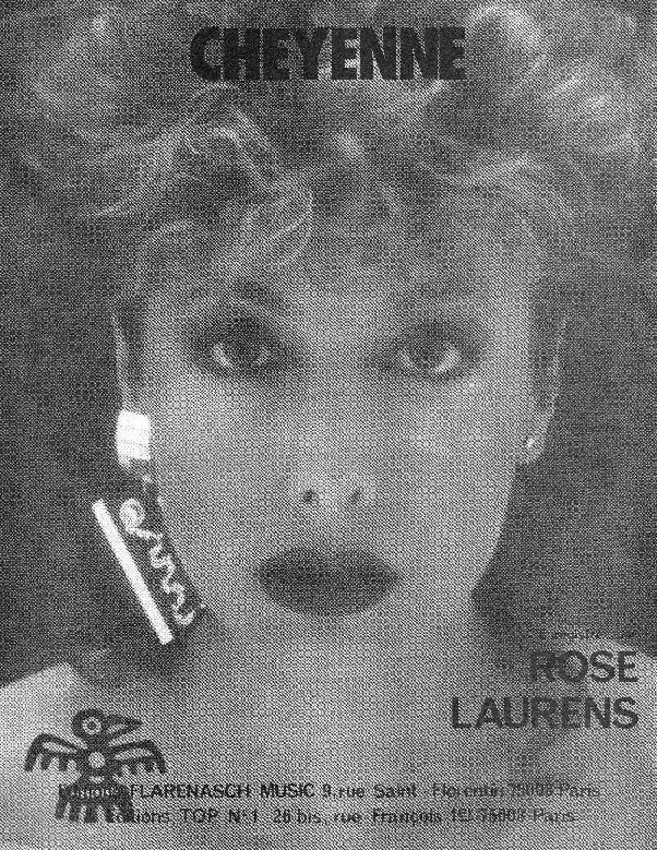 télécharger la partition d'accordéon Cheyenne (Chant : Rose Laurens) au format PDF