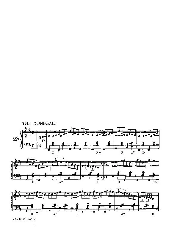 télécharger la partition d'accordéon The Donegall (Reel) au format PDF