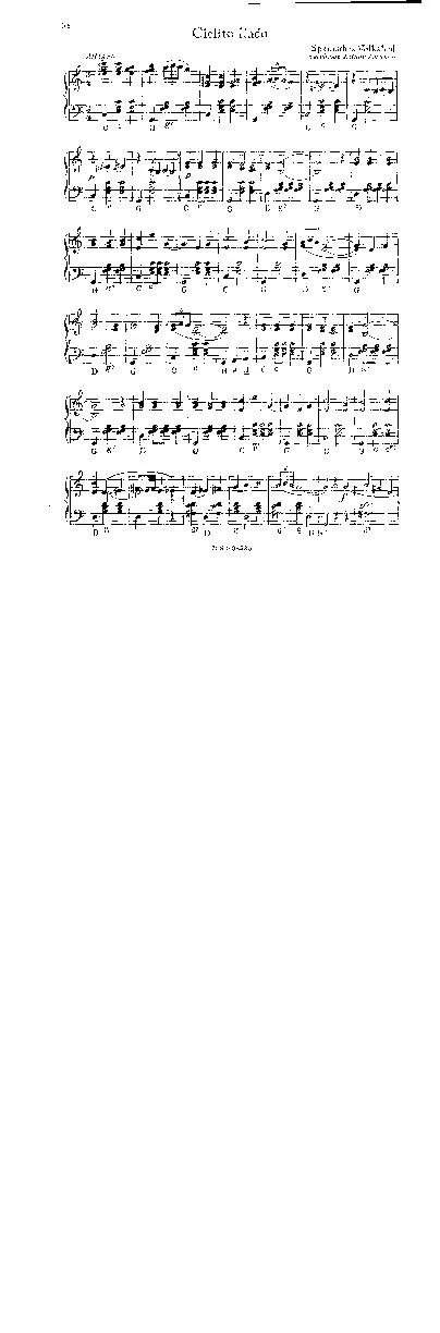 télécharger la partition d'accordéon Cielito Lindo (Arrangement : Lothar Lechner) (Valse) au format PDF
