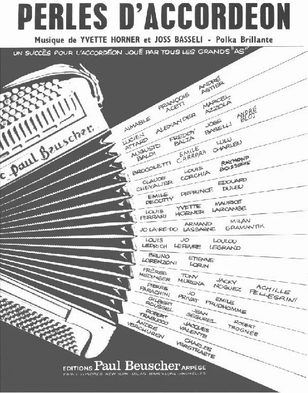 télécharger la partition d'accordéon Perles d'Accordéon (Polka Brillante) au format PDF