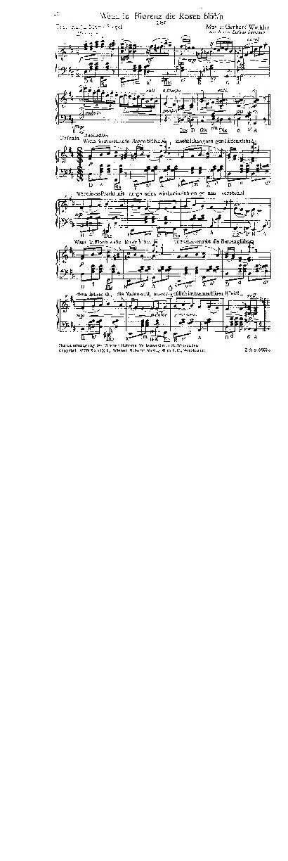 télécharger la partition d'accordéon Wenn in Florenz die Rosen blüh'n (Arrangement : Lothar Lechner) (Marche) au format PDF