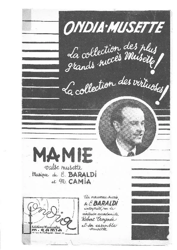 télécharger la partition d'accordéon Mamie (Valse Musette) au format PDF