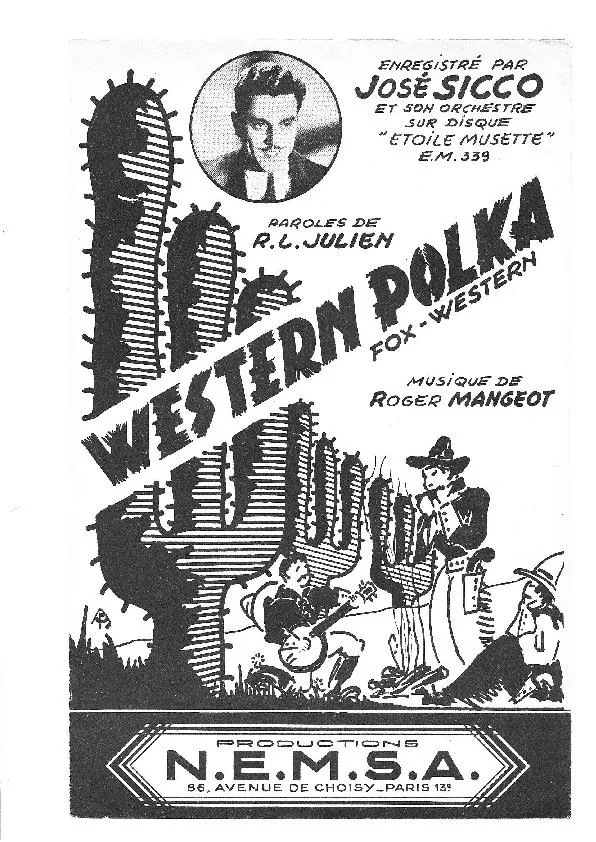 télécharger la partition d'accordéon Western Polka (Enregistré par : José Sicco et son Orchestre) (Orchestration) (Fox Western) au format PDF