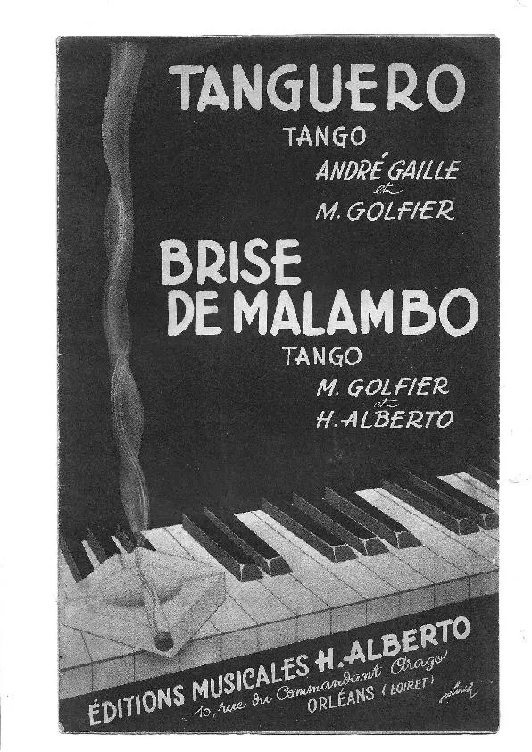 télécharger la partition d'accordéon Brise de Malambo (Tango) au format PDF