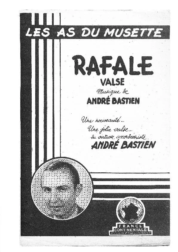 télécharger la partition d'accordéon Rafale (Arrangement : Marcel Camia) (Valse Variations) au format PDF