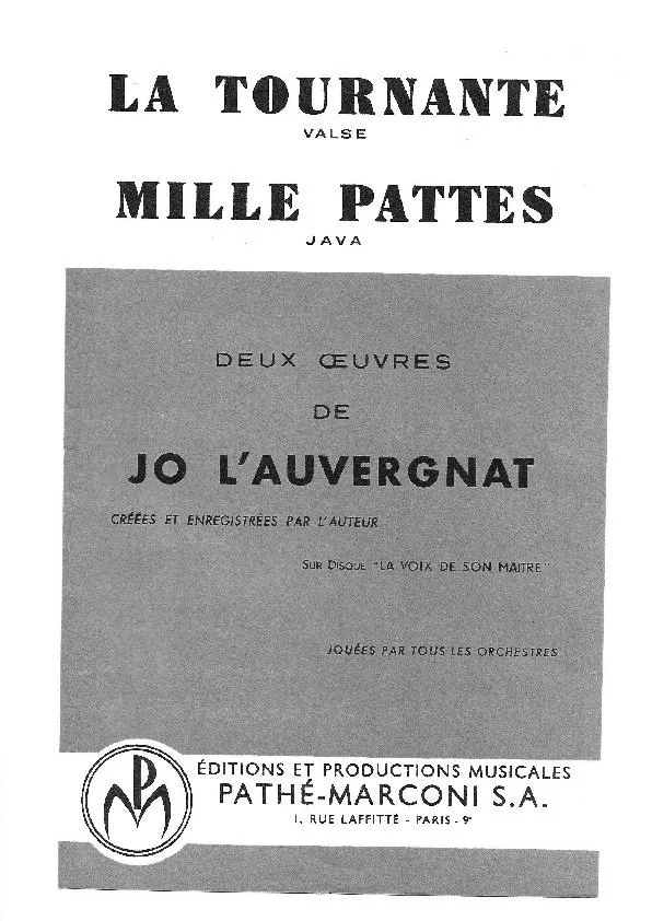 télécharger la partition d'accordéon Mille pattes (Orchestration) (Java à Variations) au format PDF