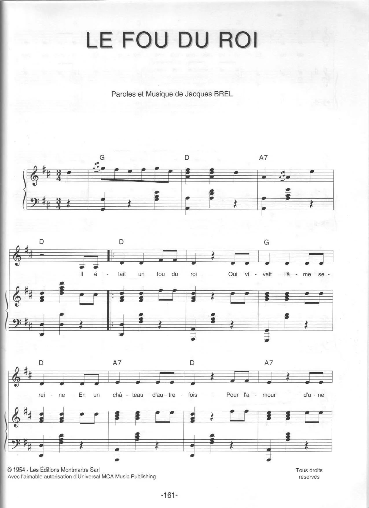 télécharger la partition d'accordéon Le fou du roi (Valse Menuet) au format PDF