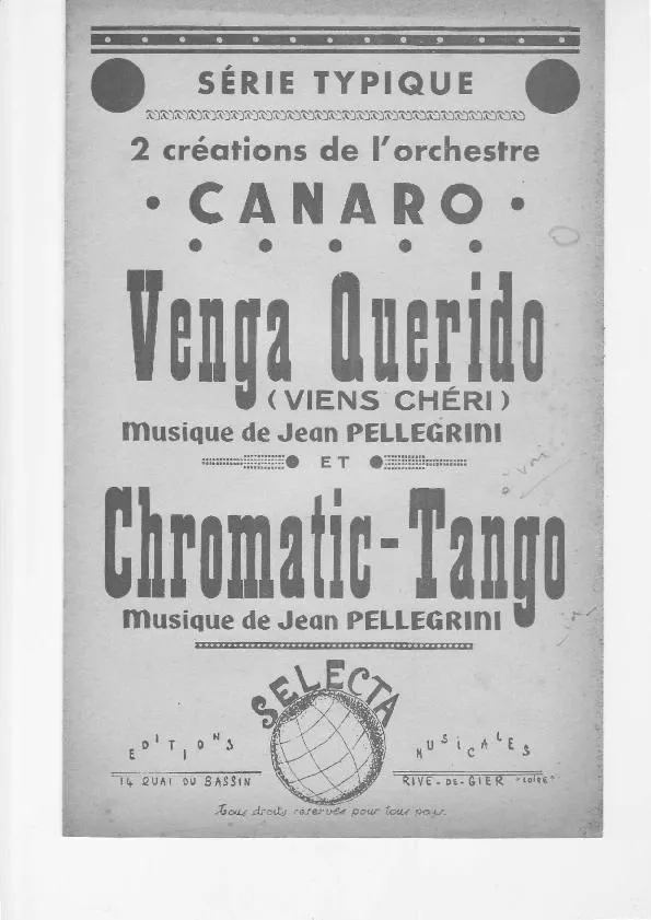 télécharger la partition d'accordéon Chromatic Tango au format PDF