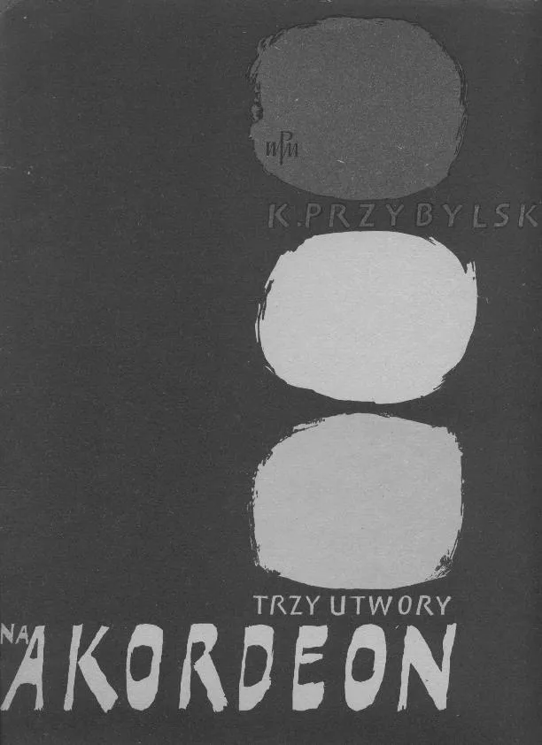 télécharger la partition d'accordéon Trzy Utwory (Trois pièces) (Scherzo /Adagio / Rondo) (Accordéon) (Edition : PWM) au format PDF