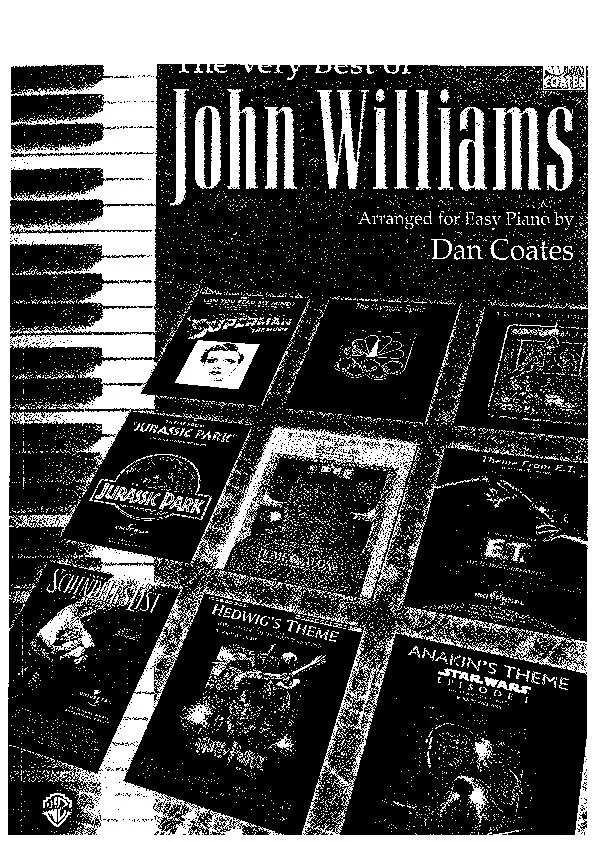 télécharger la partition d'accordéon The Very Best Of John Williams (Arrangement : Dan Coates) (Piano) au format PDF