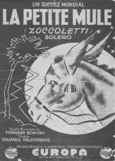 télécharger la partition d'accordéon La petite mule (Zoccoletti) (Boléro) au format PDF