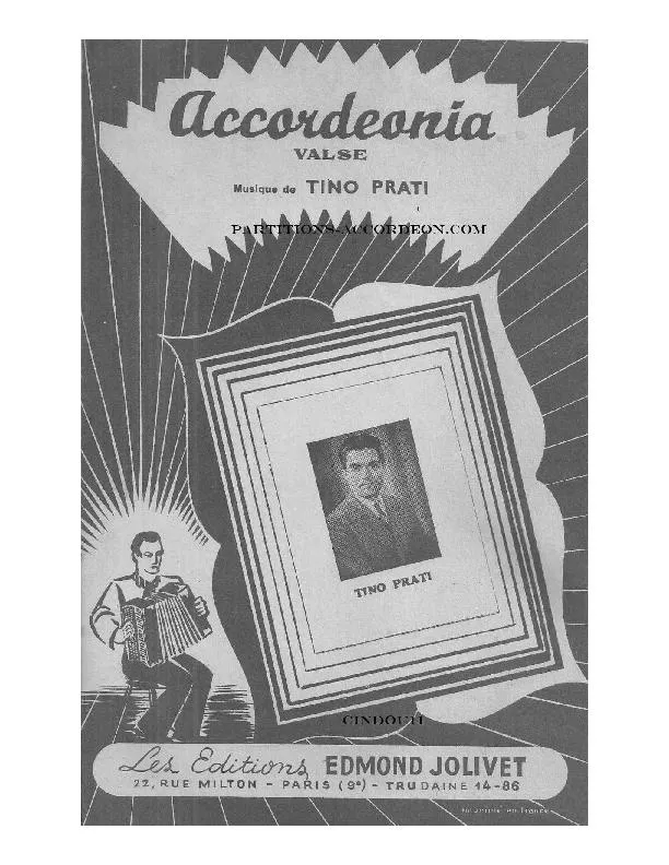 télécharger la partition d'accordéon Accordéonia (Valse Musette) au format PDF