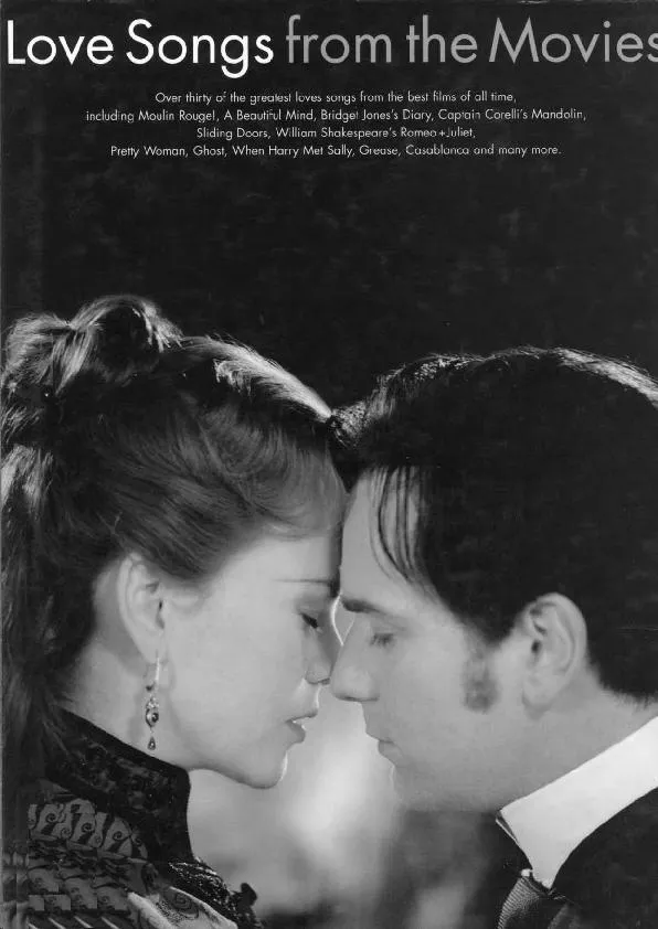 télécharger la partition d'accordéon Love Songs from the Movies (Chansons d'amour du cinéma) au format PDF
