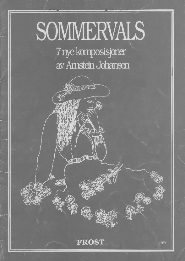 télécharger la partition d'accordéon Sommervals (Accordéon) (Edition : Frost Music A/S Oslo Norway 1990) (7 Titres) (Valse)  au format PDF