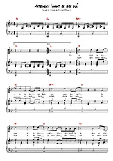 télécharger la partition d'accordéon Matrimony (Avant de dire oui) au format PDF