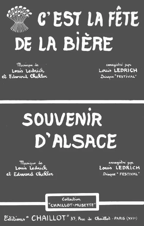télécharger la partition d'accordéon Souvenir d'Alsace (Orchestration) (Valse Alsacienne) au format PDF