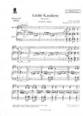 télécharger la partition d'accordéon Leichte Kavallerie (Cavalerie Légère) (Arrangement : Peter Fries) (Accordéon I + II) au format PDF