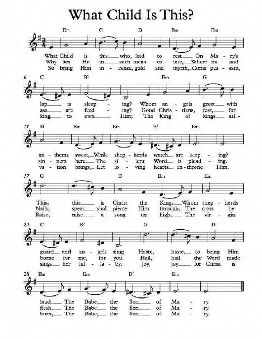 télécharger la partition d'accordéon What child is this (Valse) au format PDF