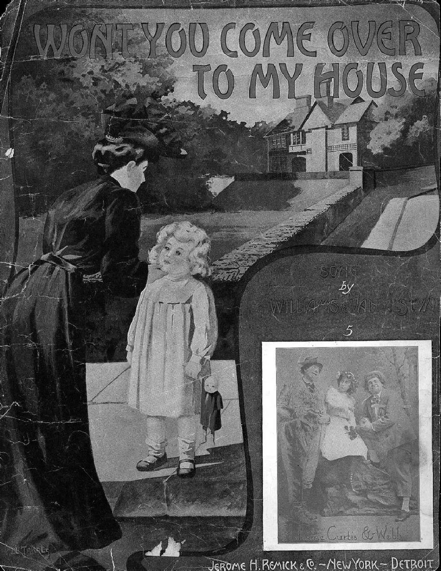 télécharger la partition d'accordéon Won't you come over to my house (Valse Boston) au format PDF