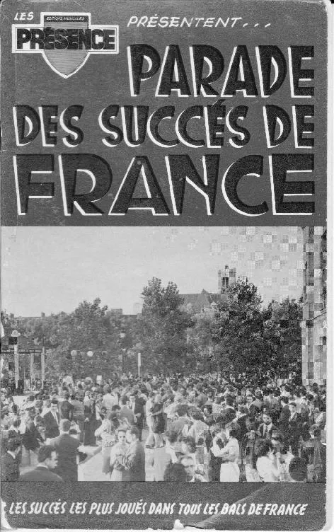 télécharger la partition d'accordéon Parade des succès de France au format PDF