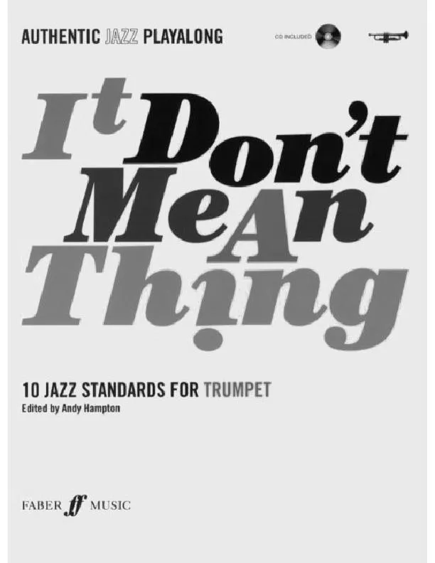 télécharger la partition d'accordéon I don't mean thing (10 Jazz standards for trumpet) au format PDF