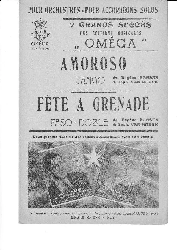 télécharger la partition d'accordéon Fête à Grenade (Paso Doble) au format PDF
