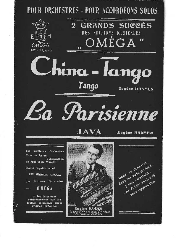 télécharger la partition d'accordéon La Parisienne (Orchestration Complète) (Java) au format PDF