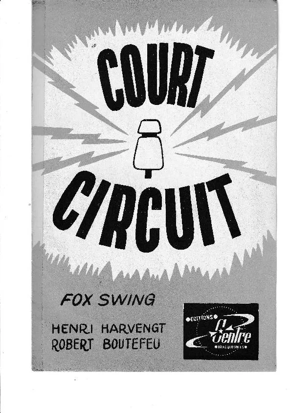 télécharger la partition d'accordéon Court Circuit (Orchestration Complète) au format PDF